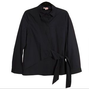 Warehouse Wrap Shirt in Navy